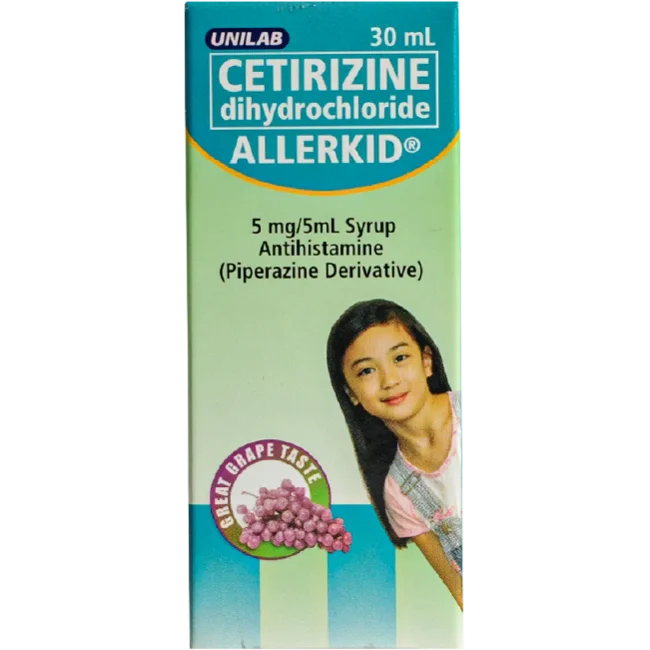 Allerkid 30mL Syrup For Relief Of Kid's Allergy