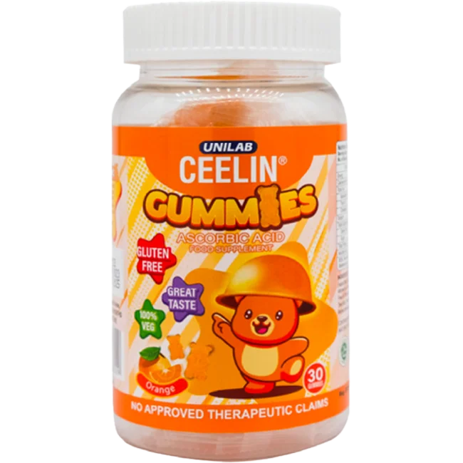 Ceelin Gummies 30s Bottle (Yummy Gummy Vitamin C)