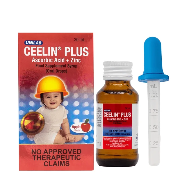 Ceelin Plus 30ml Drops (Boost Immunity & Gives Double Protection From Sickness) + Nutrilin Drops 30m