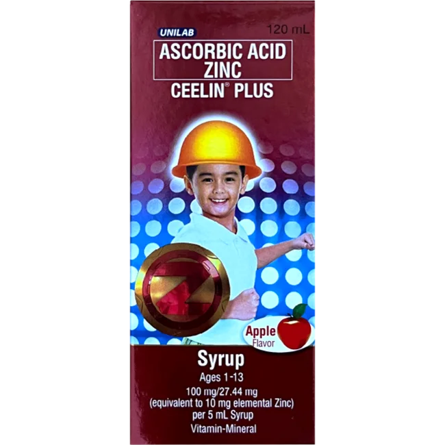 Ceelin Plus 120ml Syrup (Boost Immunity & Gives Double Protection From Sickness)