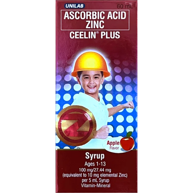 Ceelin Plus 60ml Syrup (Boost Immunity & Gives Double Protection From Sickness)
