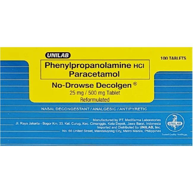 Decolgen No-Drowse 100s