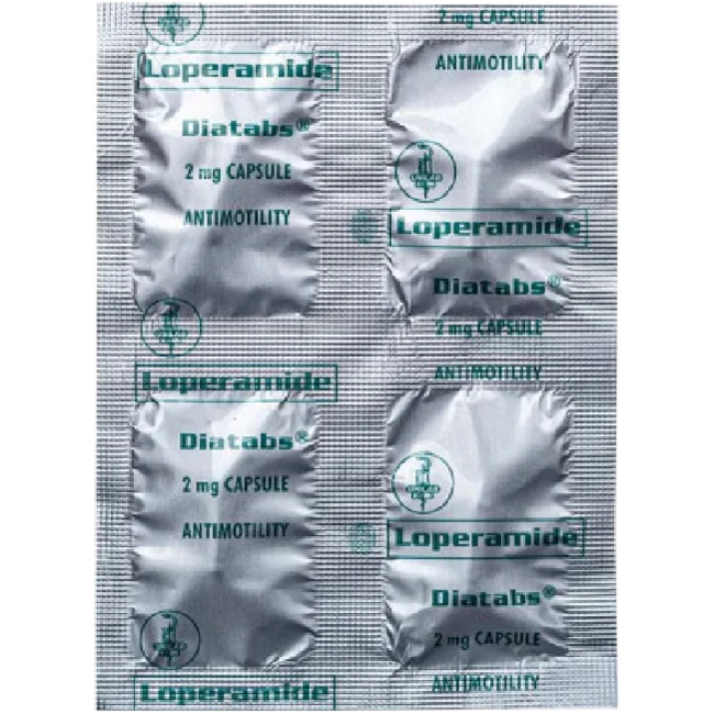 Unilab Diatabs 4s Loperamide Capsules 2 mg - Faster and Complete Relief from Diarrhea