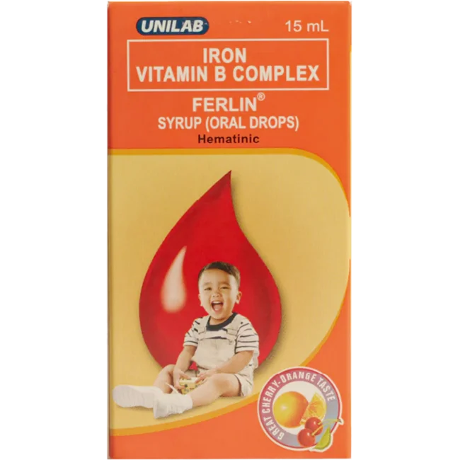 Ferlin Drops 15ml For Treatment And Prevention Of Iron Deficiency And Iron Deficiency Anemia