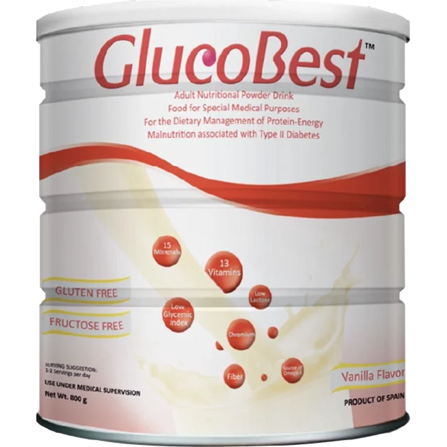 Glucobest Vanilla 800g X 3 CANS