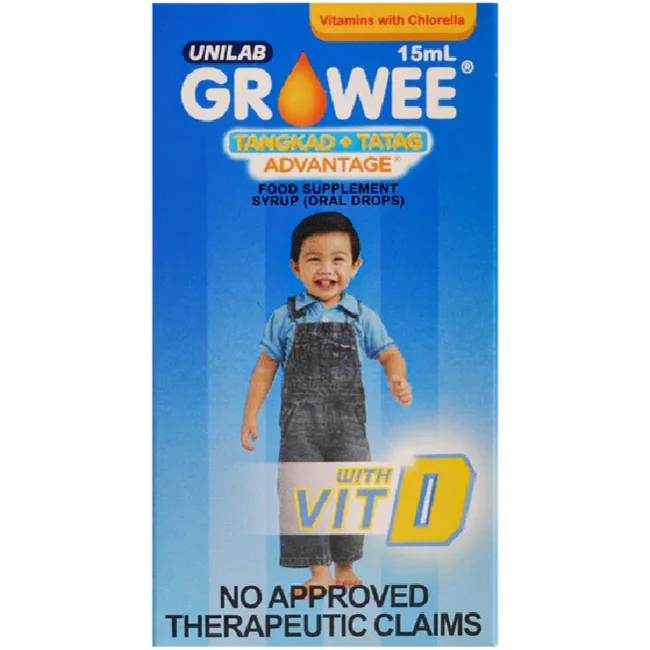 Growee Drops 15mL For Maximum Height, Strong Bones And Muscles