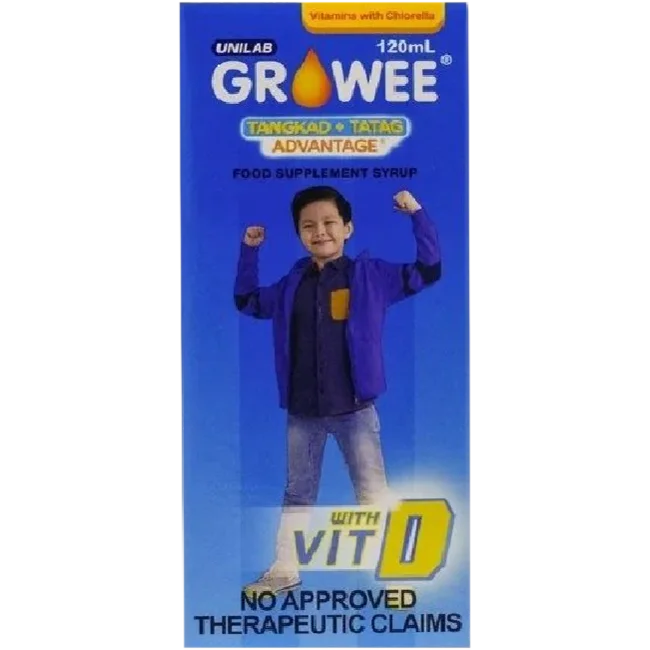 Growee Syrup 120mL For Maximum Height, Strong Bones And Muscles