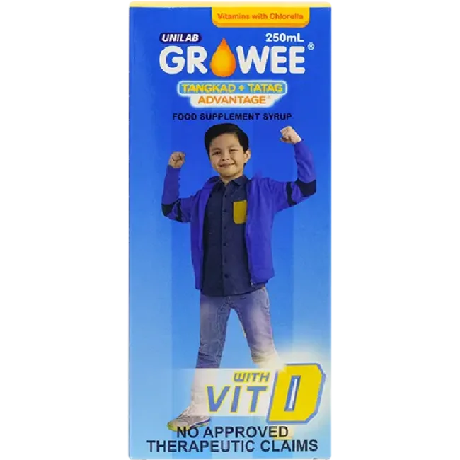 Growee Syrup 250mL For Maximum Height, Strong Bones And Muscles