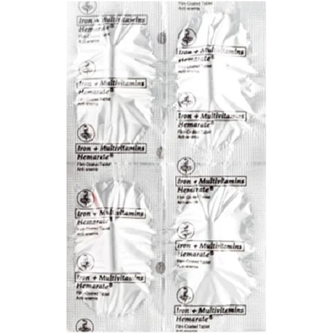 Hemarate 4 Tablets (Treatment Of Iron-Deficiency Anemia)
