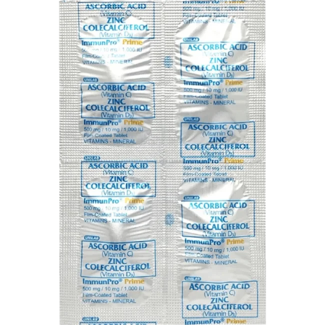 IMMUNPRO PRIME 12s L-Lysine, Zinc, and Vitamin C