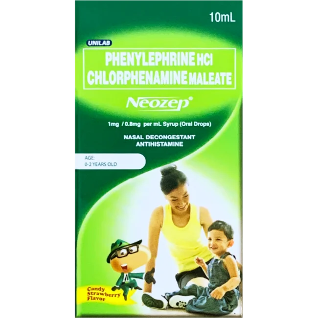 Neozep 10mL Drops For the relief of Children's colds