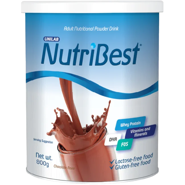 Nutribest Chocolate 800g Can (Nutrition Solution For Malnutrition To Optimize Health And Recovery)