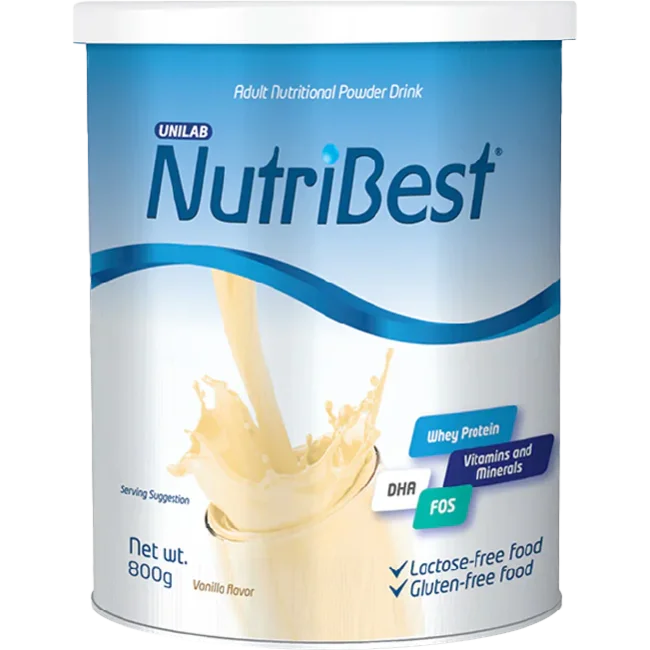Nutribest Vanilla 800g Can (Oral Nutrition Solution For Malnutrition To Optimize Health & Recovery)