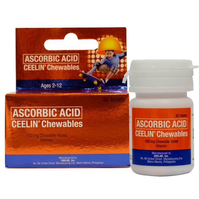 Ceelin Chewtab 60s (Helps Boost Immunity And Prevents Sickness)