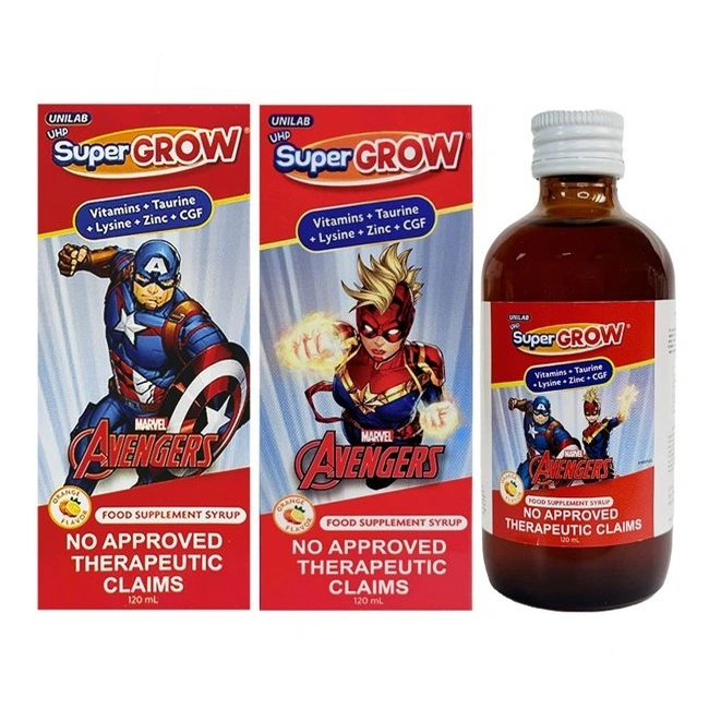 UHP Supergrow® (Marvel-themed Vitamins Syrup)