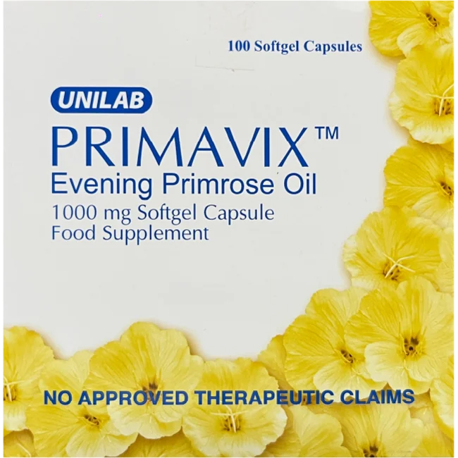 Primavix 1000mg Capsules (Evening Primrose)