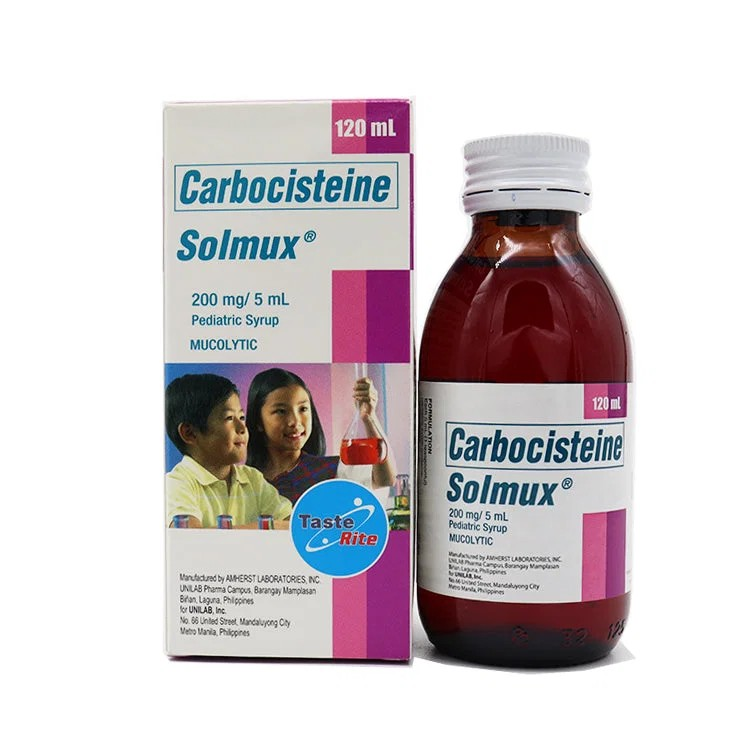 Solmux 200Mg 60mL Syrup For Relief Of Children's Cough With Phlegm