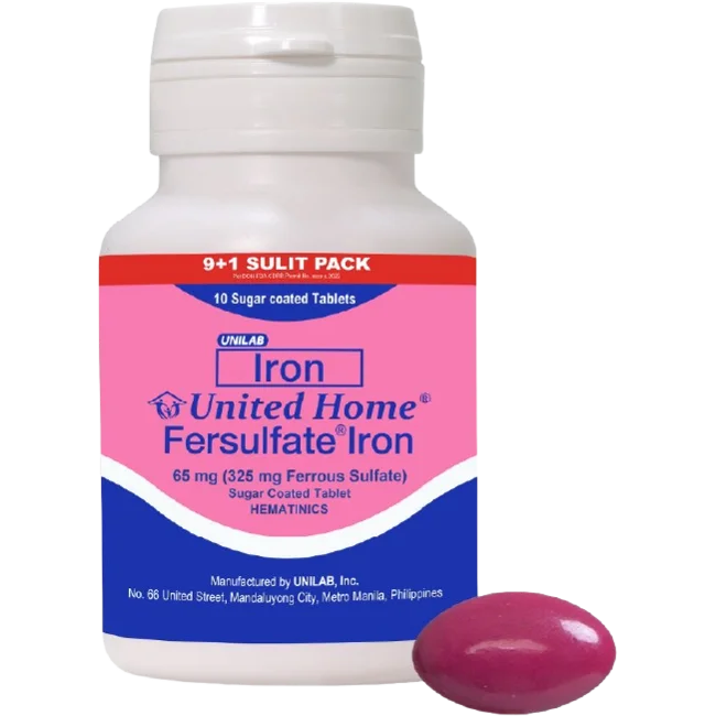 United Home Fersulfate 9 + 1' Tablets Sulit Pack