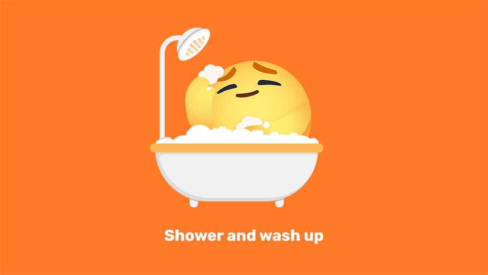 shower and wash up asset