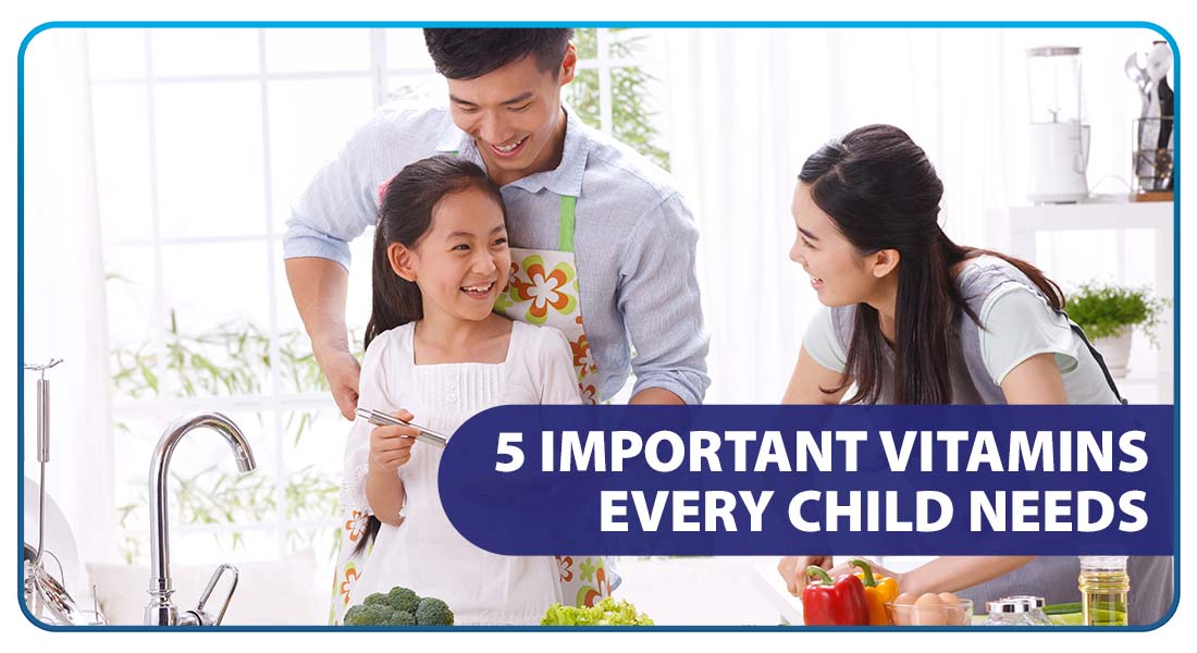 5 Important Vitamins Every Child Needs
