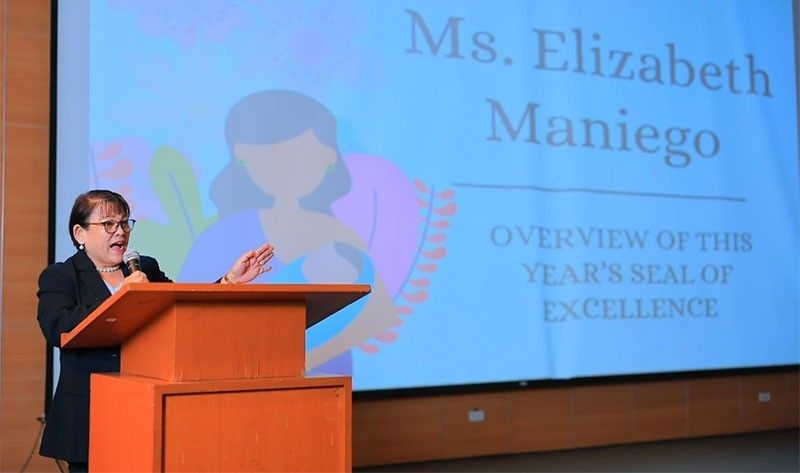 Elizabeth Maniego, chief midwife of the Quezon City Health Department