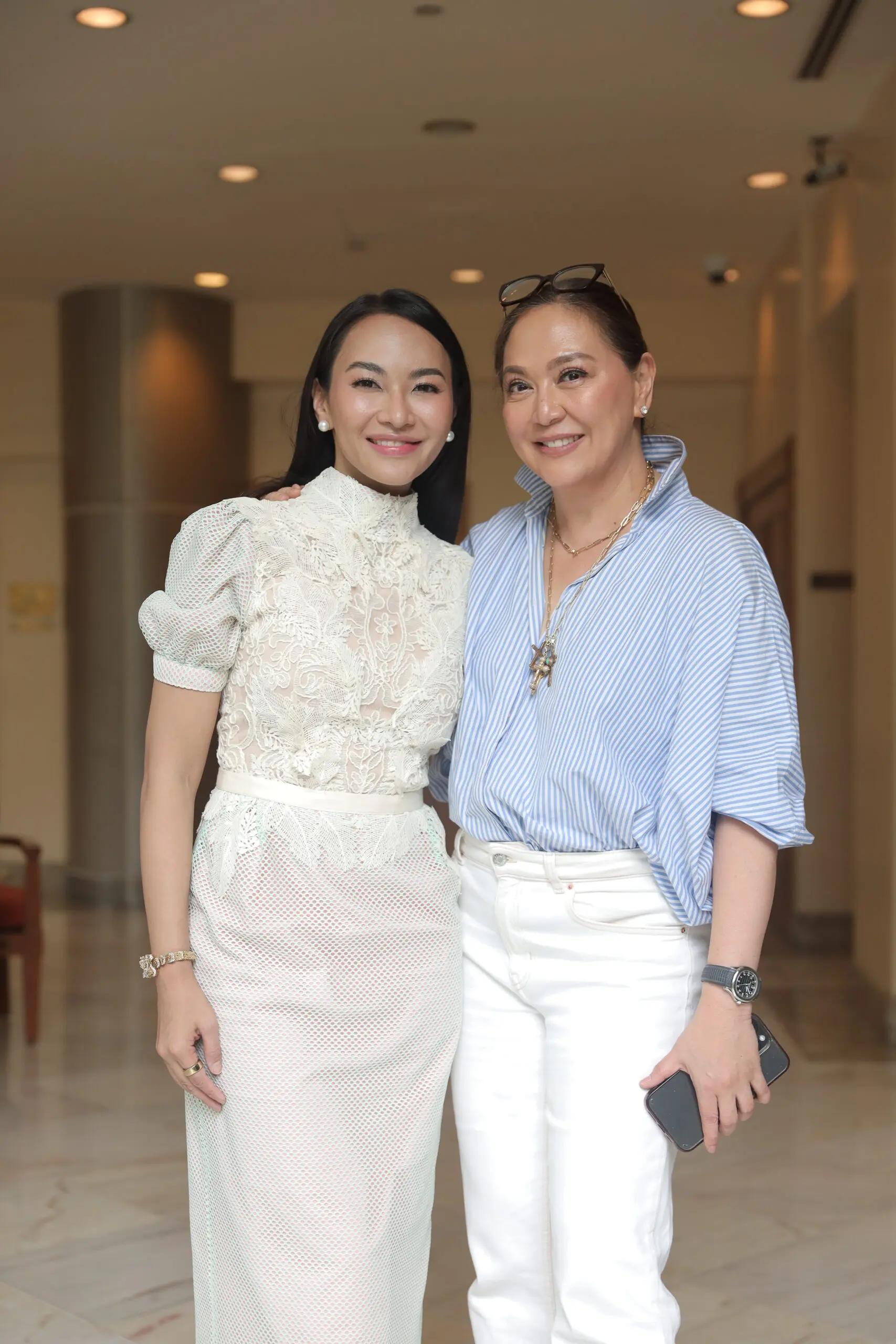 Em Aglipay-Villar and broadcaster Karen Davila support the PIN event