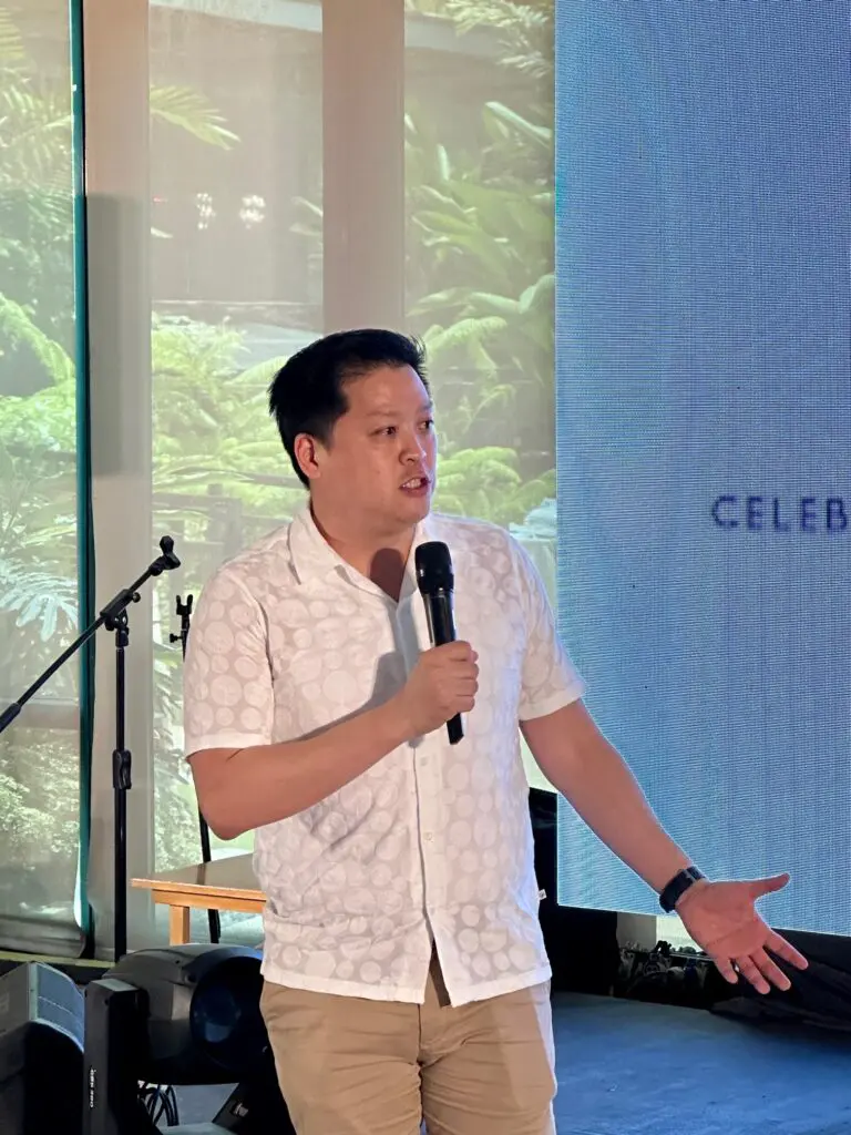 DSWD Secretary Rex Gatchalian talks a the PIN event
