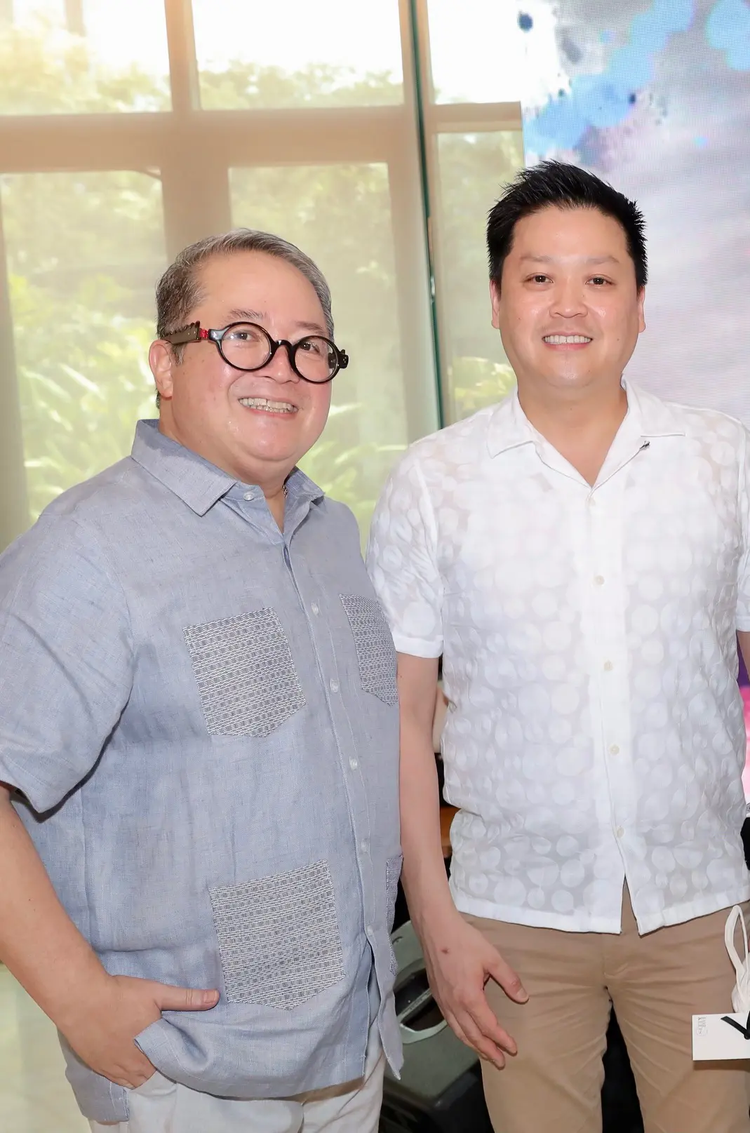 Dr. Dimalanta and DSWD Secretary Rex Gatchalian at the Project Inclusion Network event