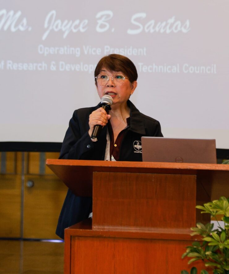 Unilab Operating Vice President and Head of Research and Development Joyce B. Santos