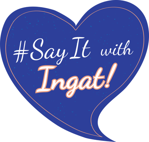 Say it with Ingat Logo