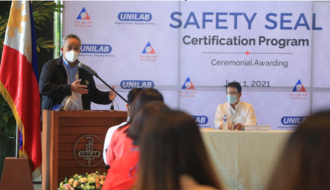 Unilab earns coveted Safety Seal from DOLE