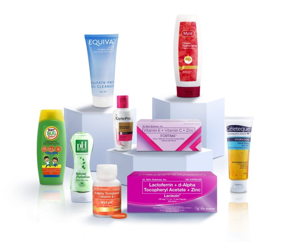 UL skin products