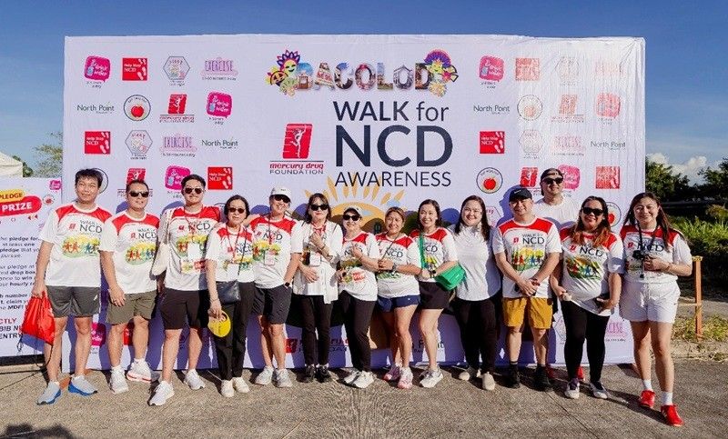 Mercury Drug Foundation holds NCD awareness walk in Negros Occidental