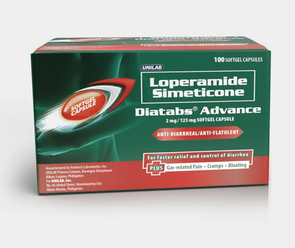 Emulsifill Technology in Diatabs Advance for Fast Relief